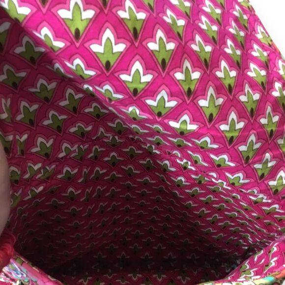 VERA BRADLEY Pink Swirls Multi-Pocket Quilted Crossbody Bag - Picture 3 of 7